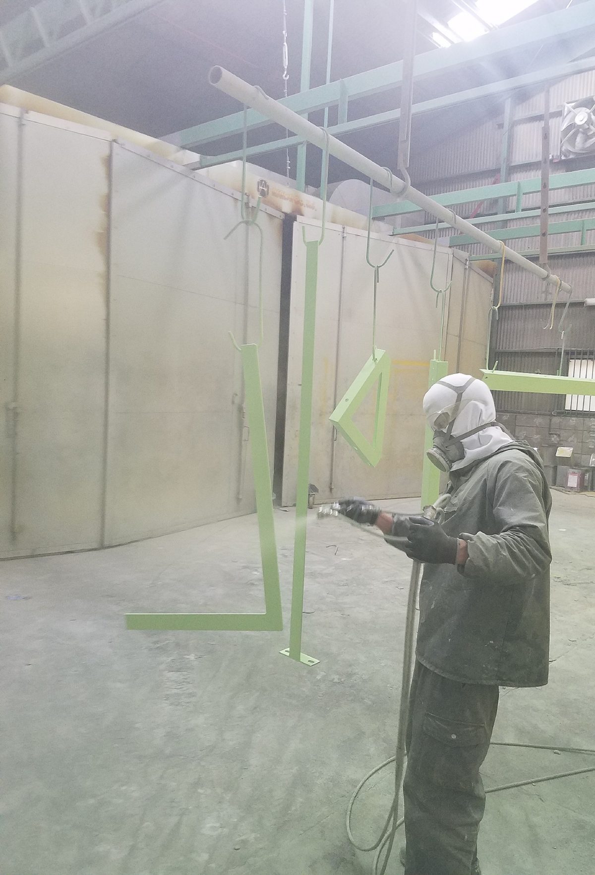 塗装作業